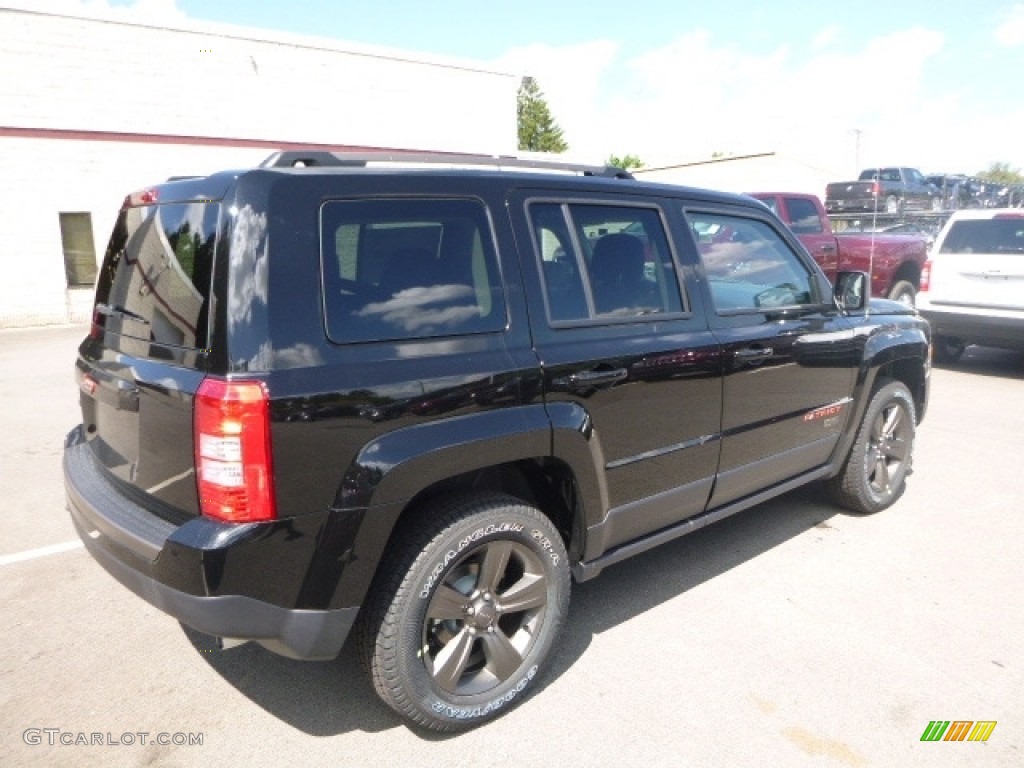 Black 2017 Jeep Patriot 75th Anniversary Edition 4x4 Exterior Photo #115131614