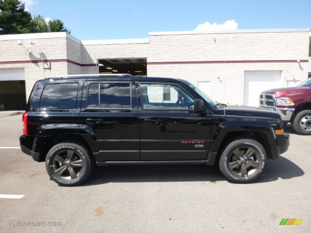 Black 2017 Jeep Patriot 75th Anniversary Edition 4x4 Exterior Photo #115131633