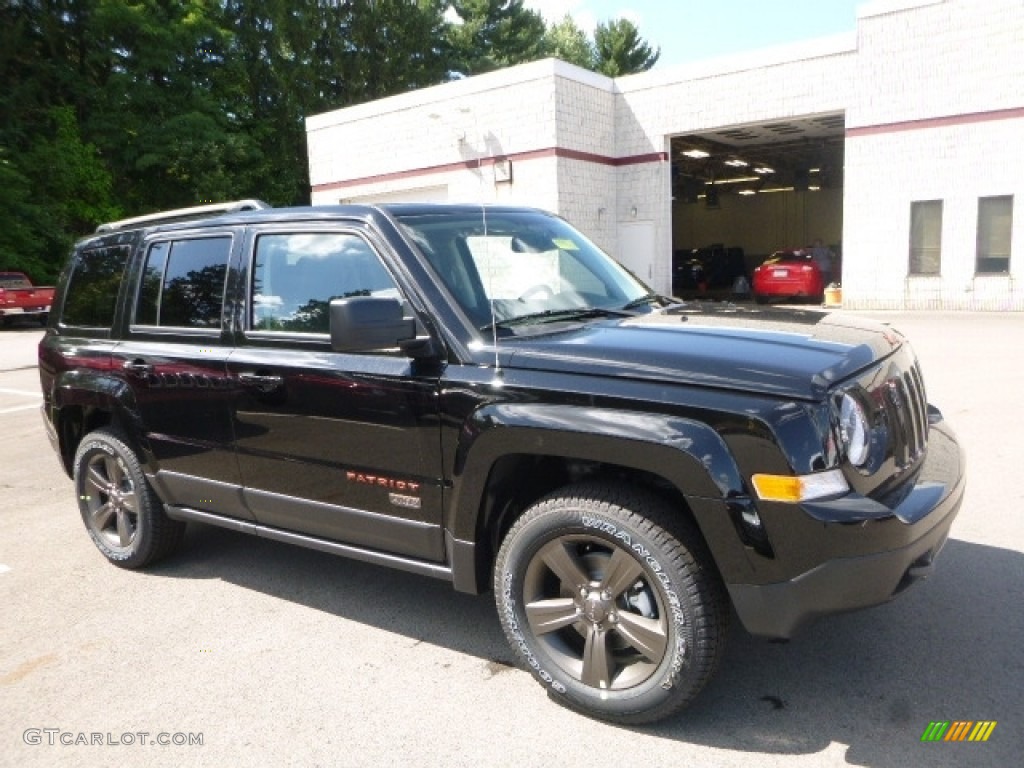 Black 2017 Jeep Patriot 75th Anniversary Edition 4x4 Exterior Photo #115131725