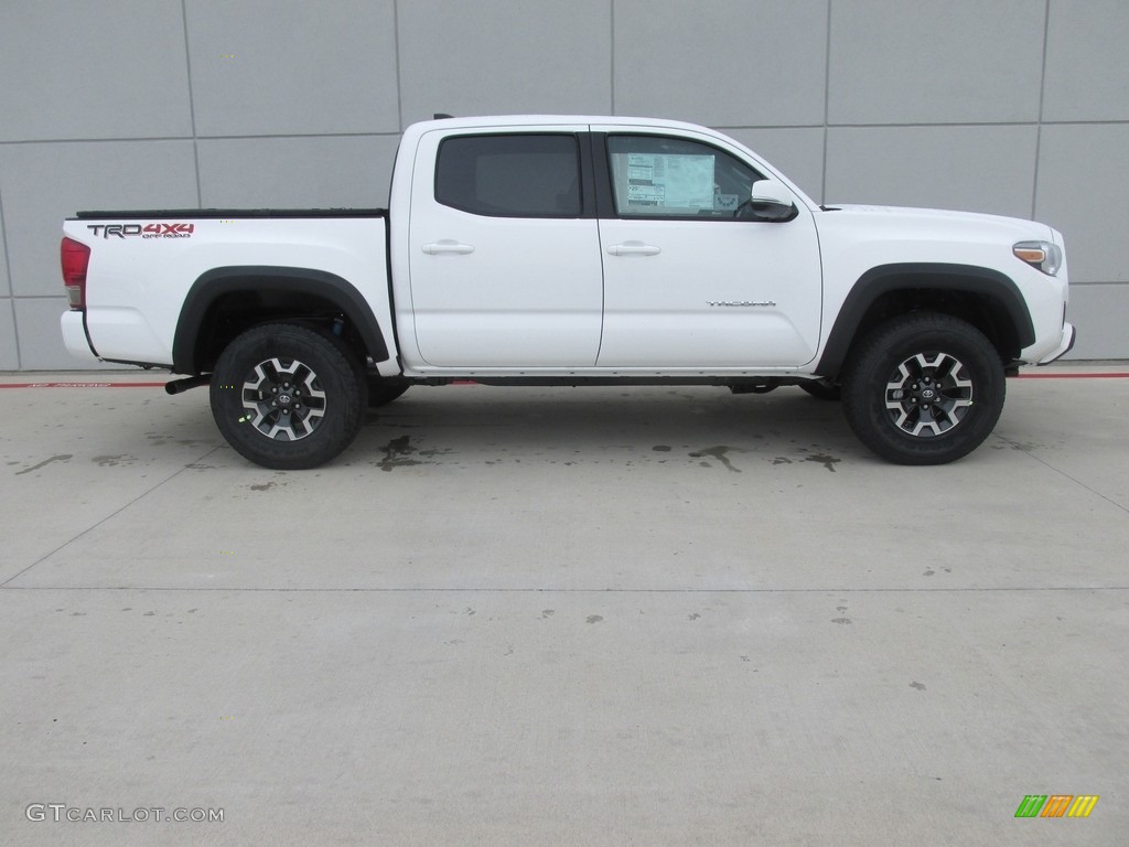 Super White 2017 Toyota Tacoma TRD Off Road Double Cab 4x4 Exterior Photo #115132209