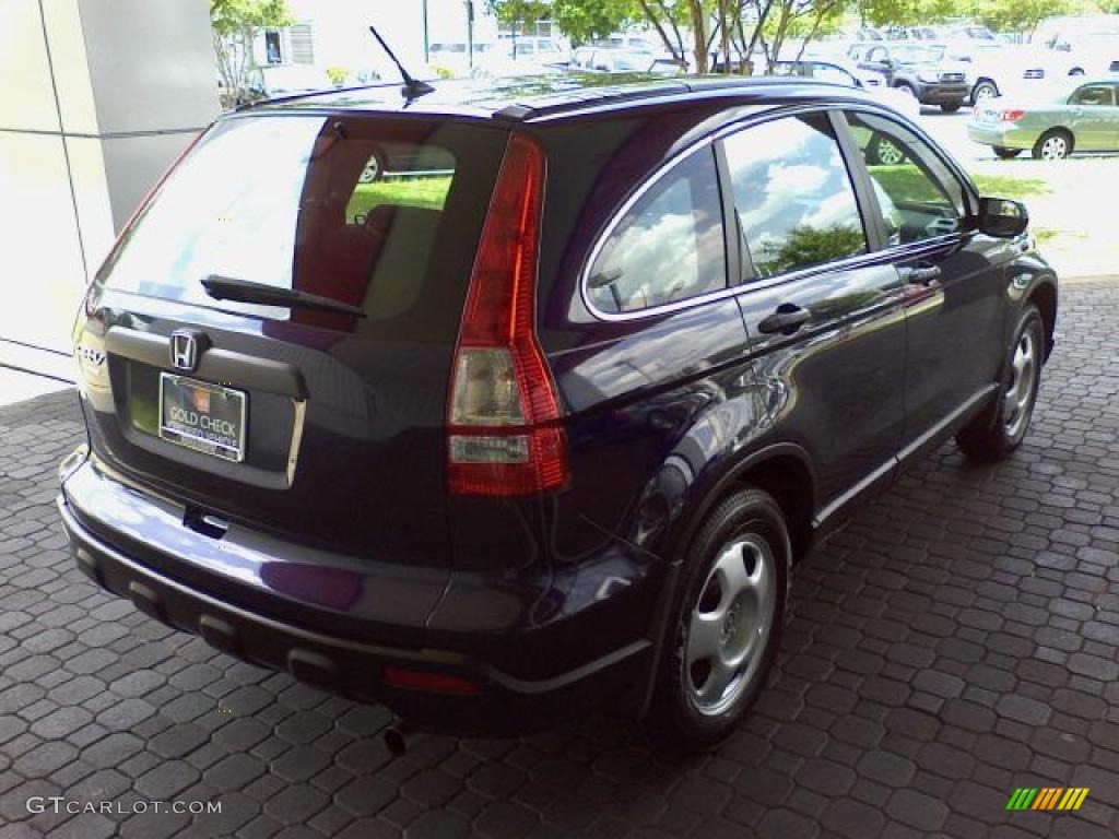 2007 CR-V LX - Royal Blue Pearl / Black photo #19