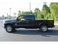 2016 Shadow Black Ford F250 Super Duty Lariat Crew Cab 4x4  photo #8
