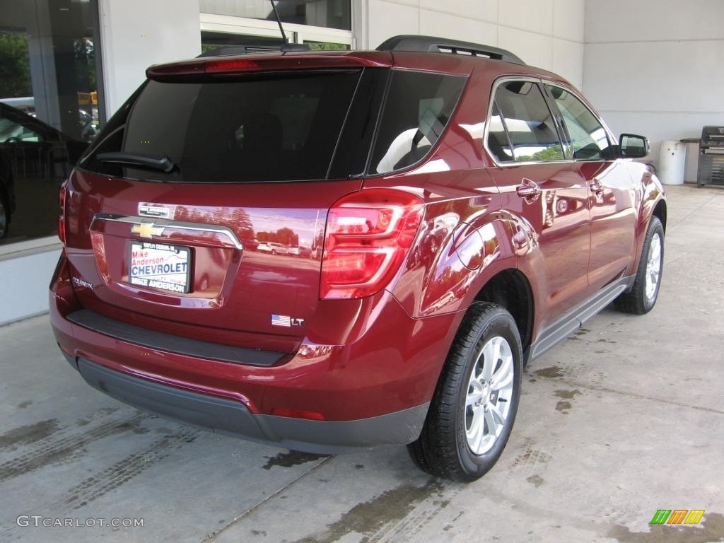 2017 Equinox LT - Siren Red Tintcoat / Jet Black photo #18