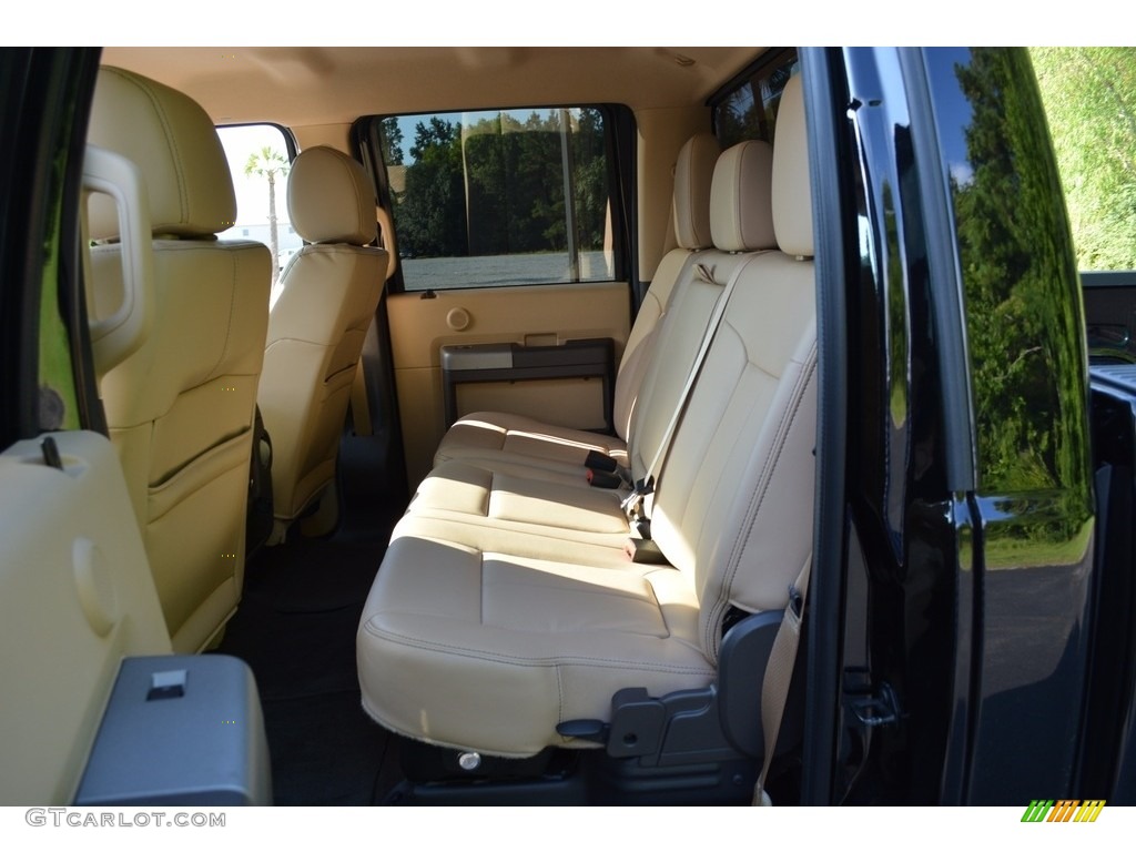 2016 F250 Super Duty Lariat Crew Cab 4x4 - Shadow Black / Adobe photo #24