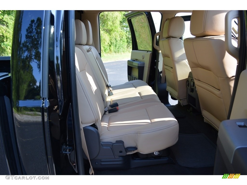 2016 F250 Super Duty Lariat Crew Cab 4x4 - Shadow Black / Adobe photo #29