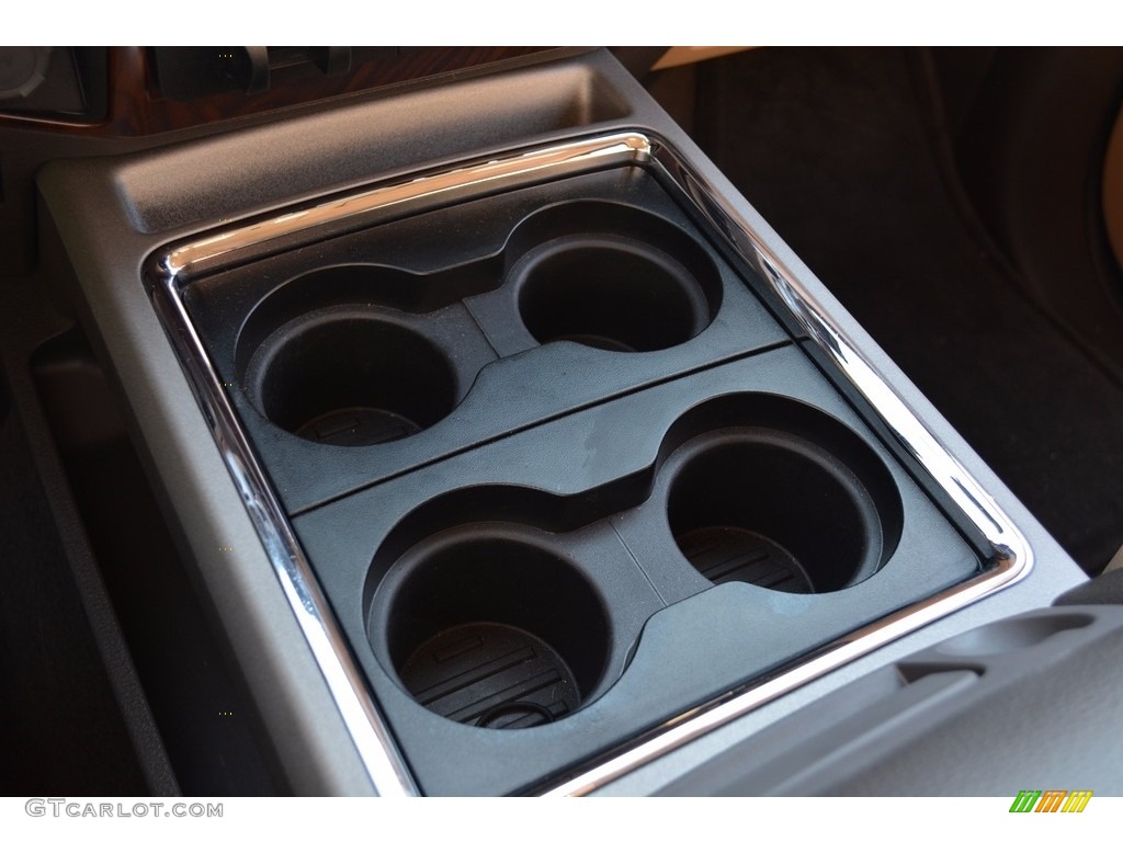 2016 F250 Super Duty Lariat Crew Cab 4x4 - Shadow Black / Adobe photo #37