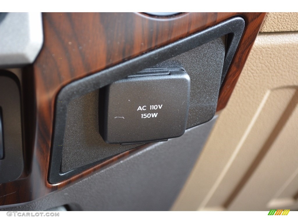 2016 F250 Super Duty Lariat Crew Cab 4x4 - Shadow Black / Adobe photo #40