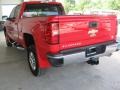 2017 Red Hot Chevrolet Silverado 1500 LT Crew Cab 4x4  photo #3