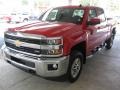 2017 Red Hot Chevrolet Silverado 1500 LT Crew Cab 4x4  photo #18