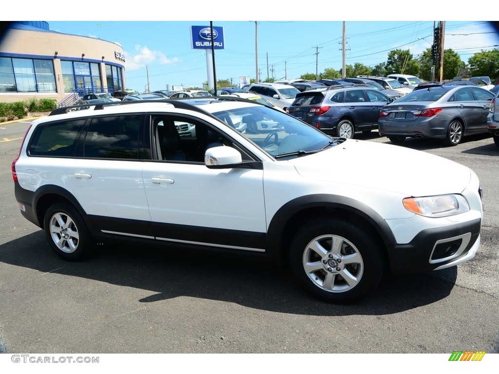 2008 XC70 AWD - Ice White / Anthracite Black photo #4