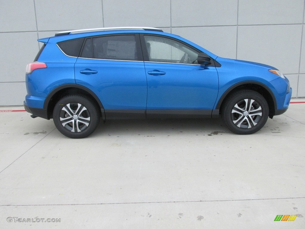 2016 RAV4 LE - Electric Storm Blue / Black photo #3