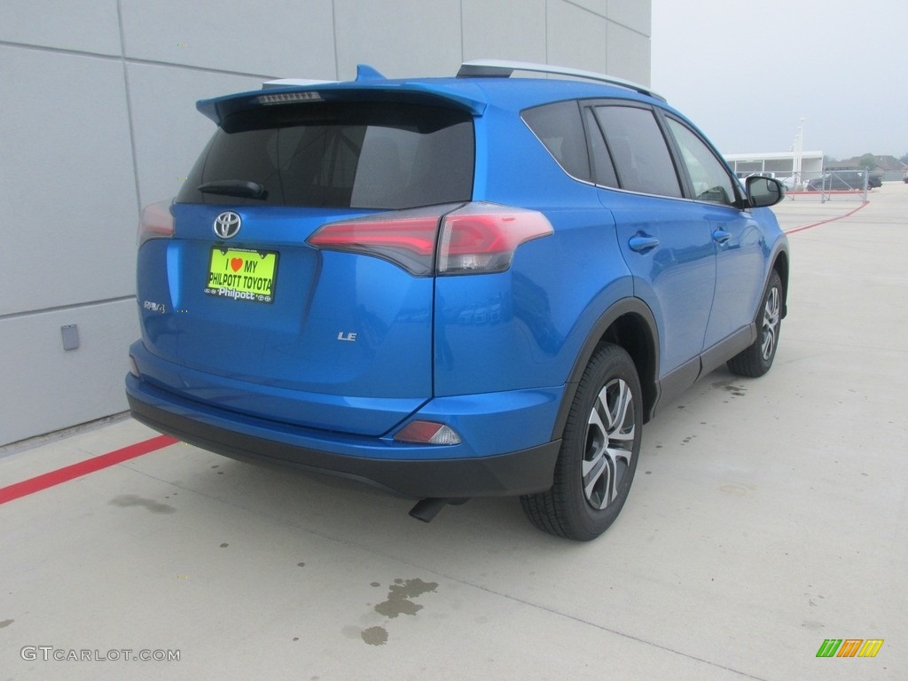 2016 RAV4 LE - Electric Storm Blue / Black photo #4