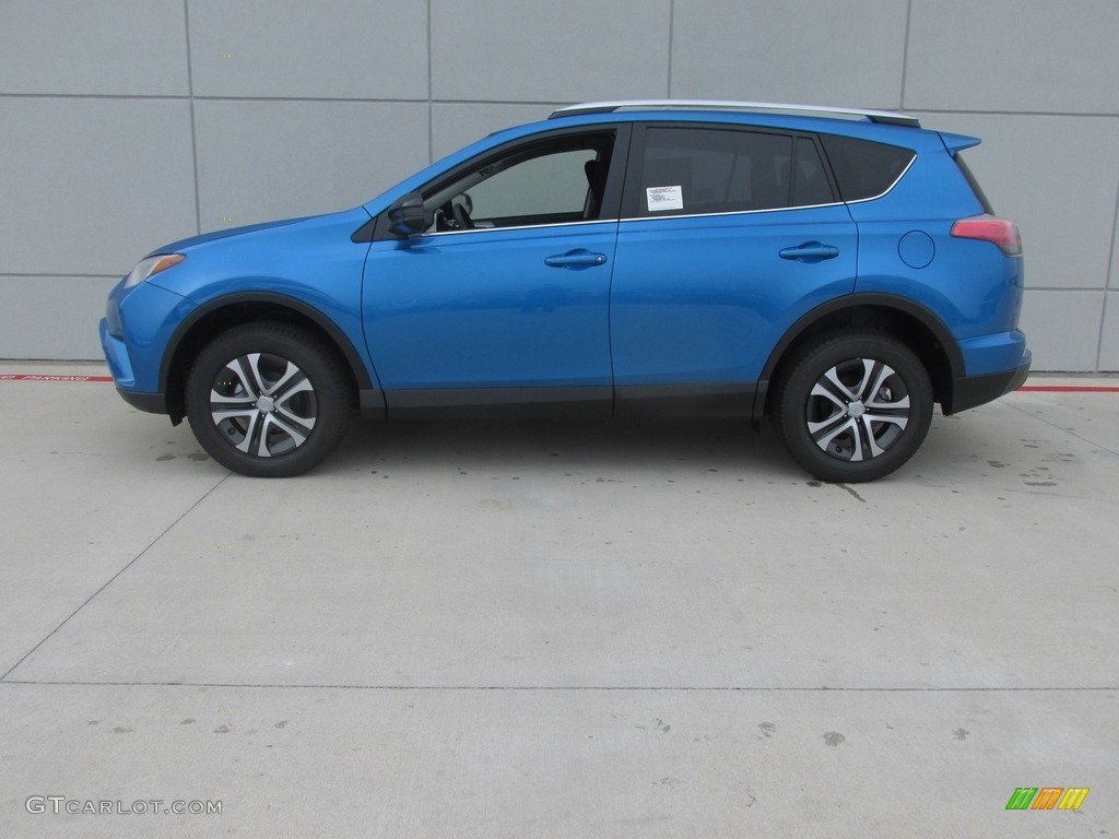 2016 RAV4 LE - Electric Storm Blue / Black photo #6