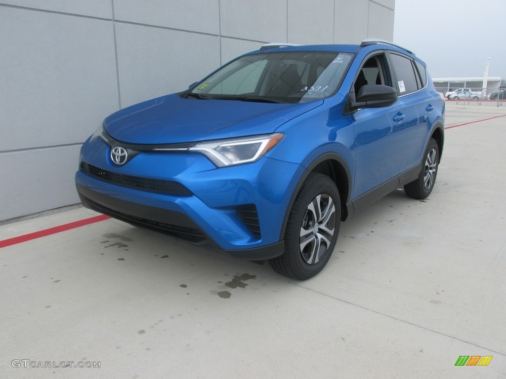 2016 RAV4 LE - Electric Storm Blue / Black photo #7