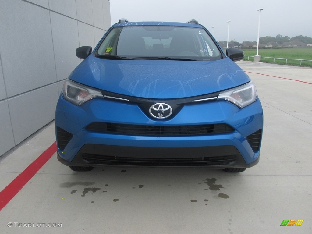 2016 RAV4 LE - Electric Storm Blue / Black photo #8