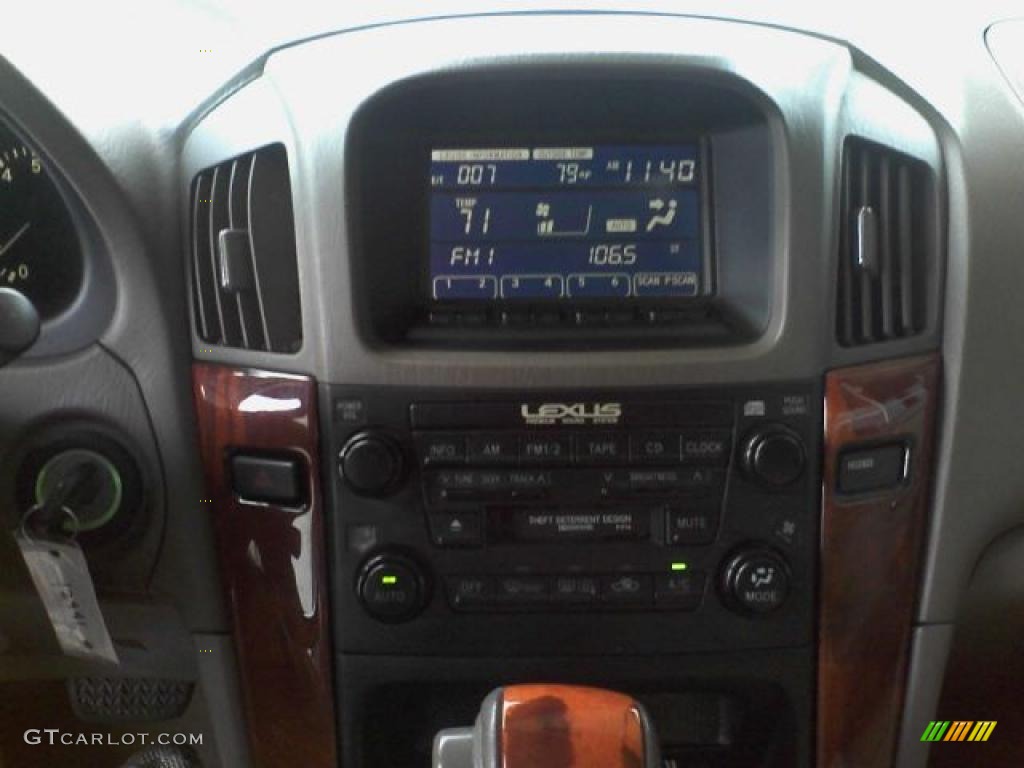2003 RX 300 - Burnished Gold Metallic / Ivory photo #9