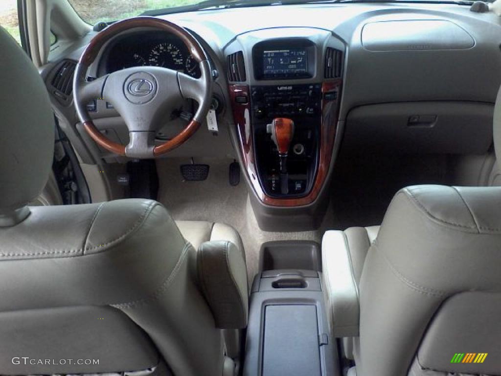 2003 RX 300 - Burnished Gold Metallic / Ivory photo #17
