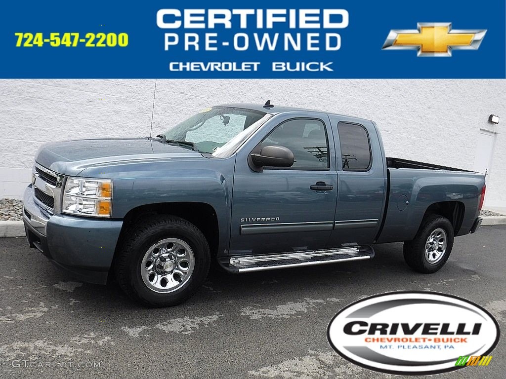 Blue Granite Metallic Chevrolet Silverado 1500