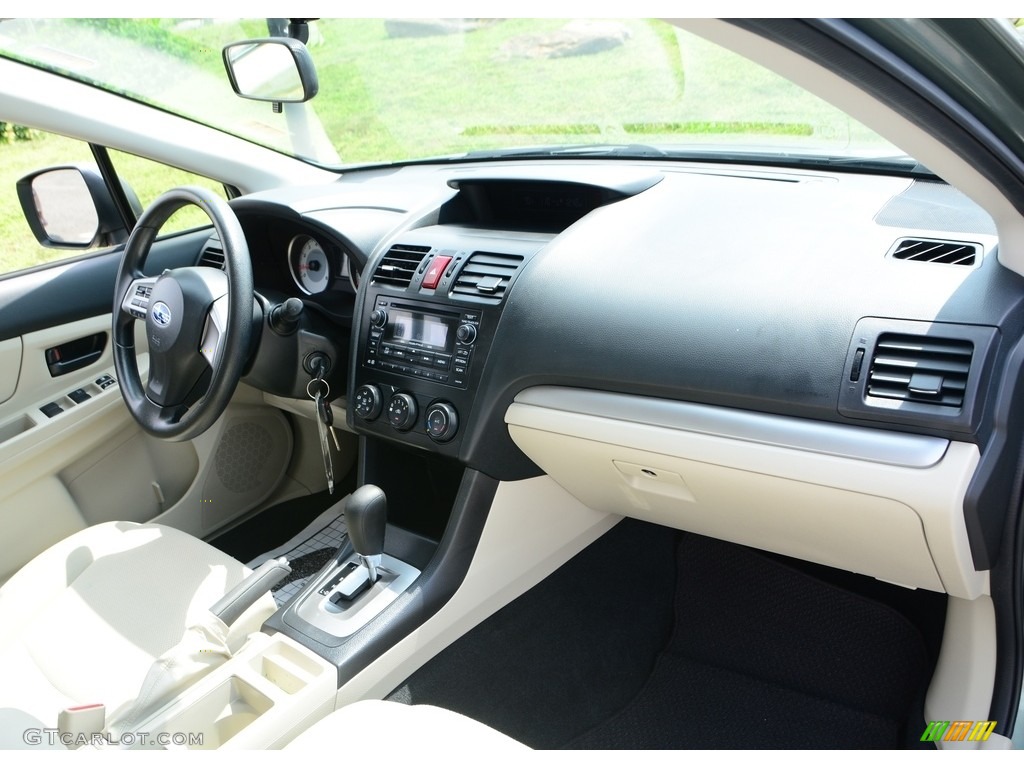 2014 Impreza 2.0i 4 Door - Jasmine Green Metallic / Ivory photo #6