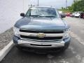 2011 Blue Granite Metallic Chevrolet Silverado 1500 LS Extended Cab 4x4  photo #5