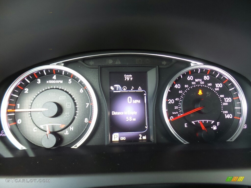 2017 Toyota Camry SE Gauges Photo #115139006