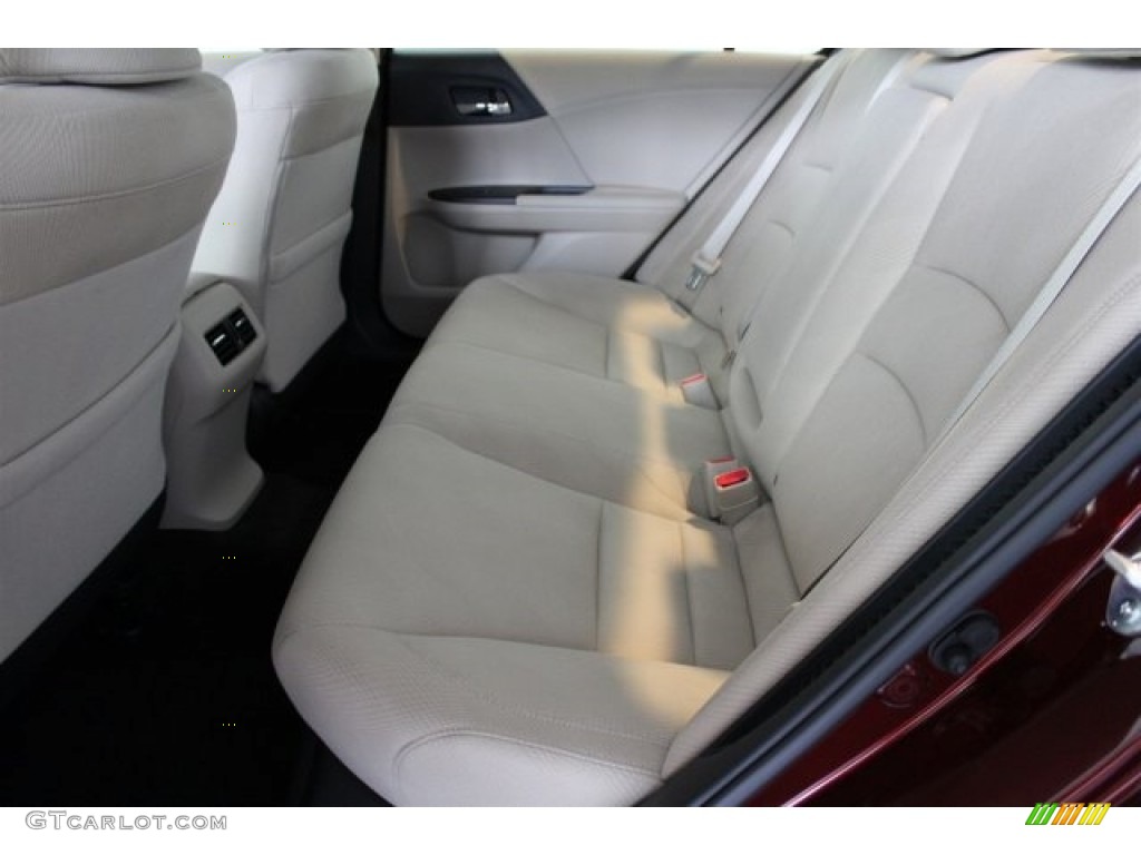 2017 Honda Accord Hybrid Sedan Rear Seat Photo #115139300