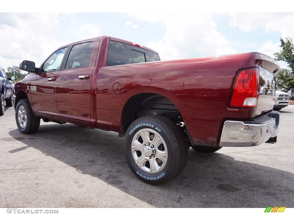 2016 2500 Big Horn Crew Cab 4x4 - Delmonico Red Pearl / Black/Diesel Gray photo #2