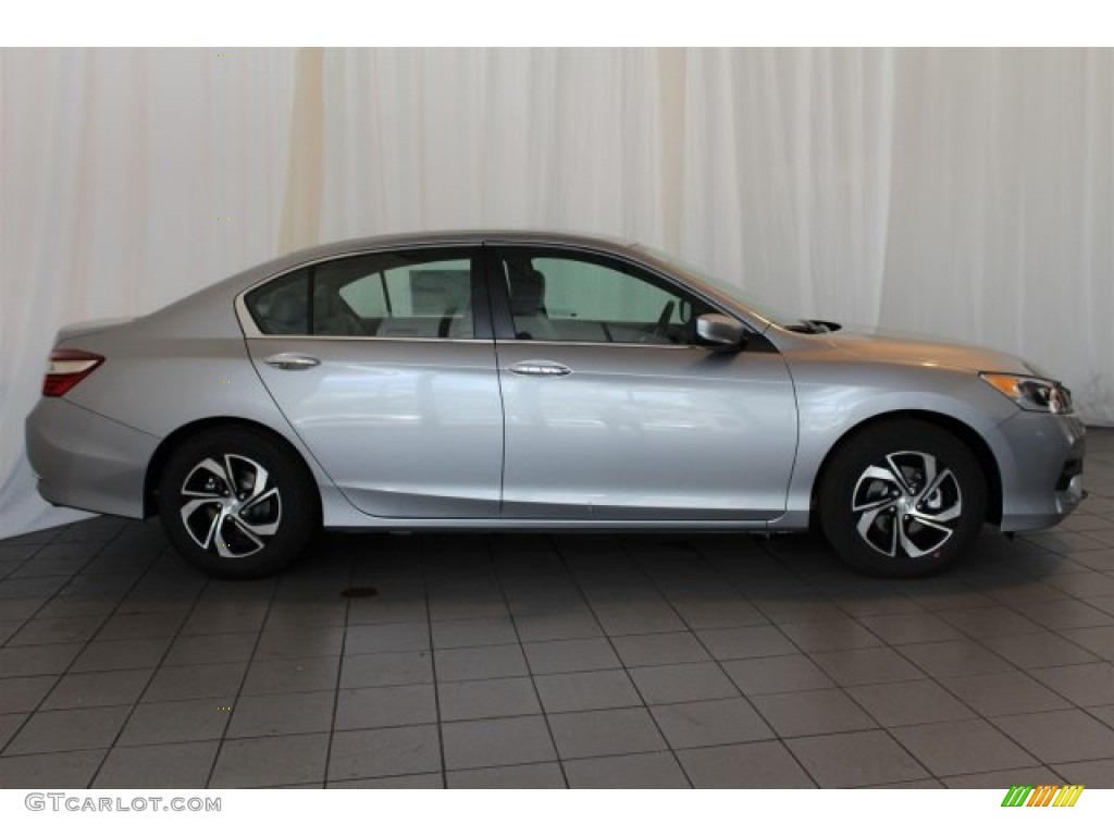 Lunar Silver Metallic 2017 Honda Accord LX Sedan Exterior Photo #115141370