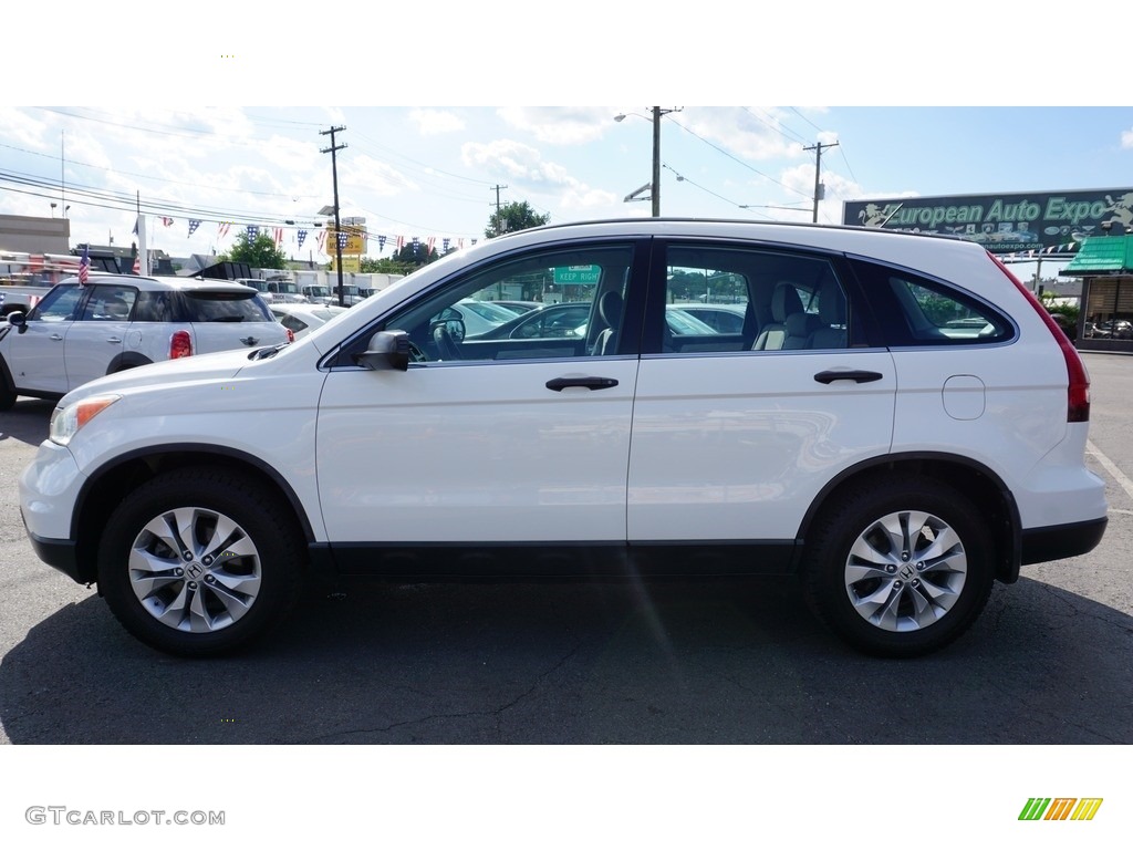 2011 CR-V LX 4WD - Taffeta White / Black photo #15