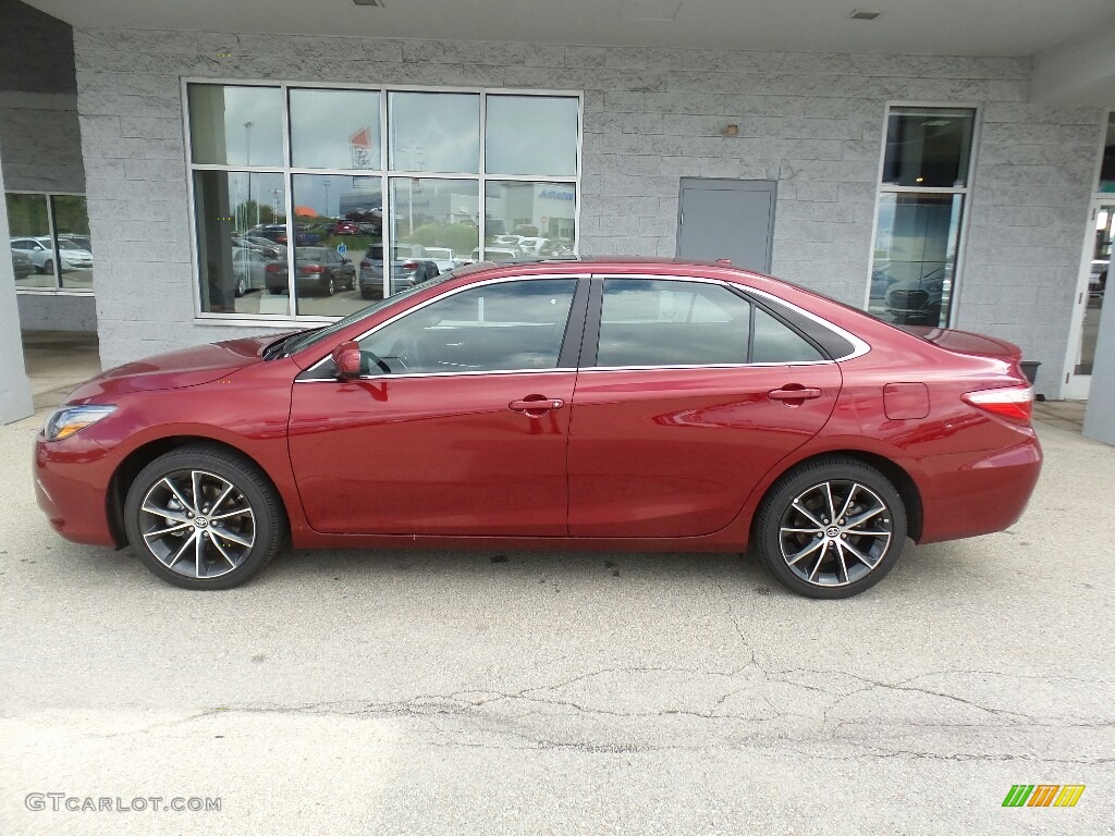 Ruby Flare Pearl 2017 Toyota Camry XSE V6 Exterior Photo #115142018