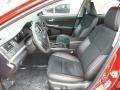  2017 Camry XSE V6 Black Interior