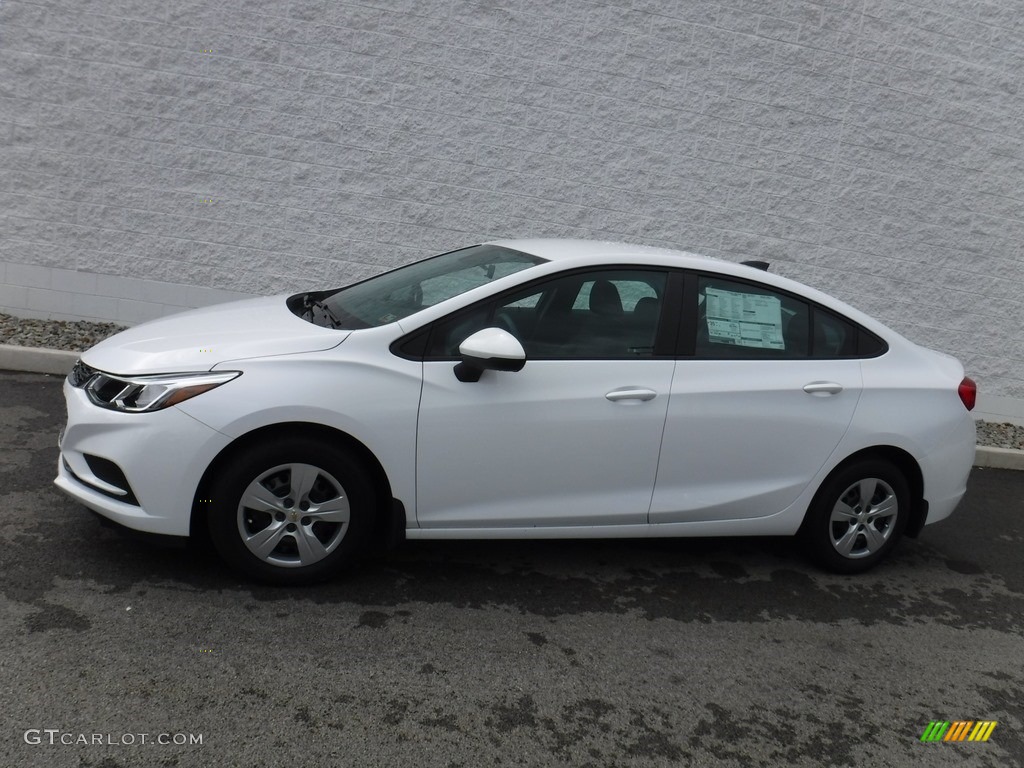 2016 Cruze LS Sedan - Summit White / Jet Black photo #2