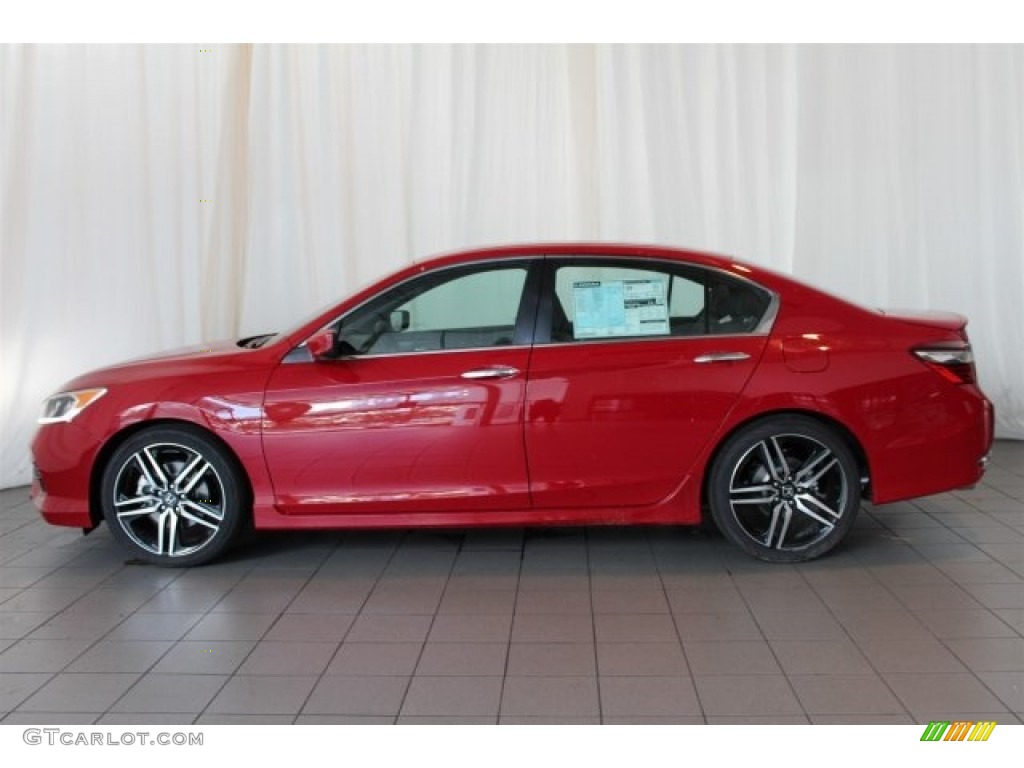 San Marino Red 2017 Honda Accord Sport Special Edition Sedan Exterior Photo #115142770