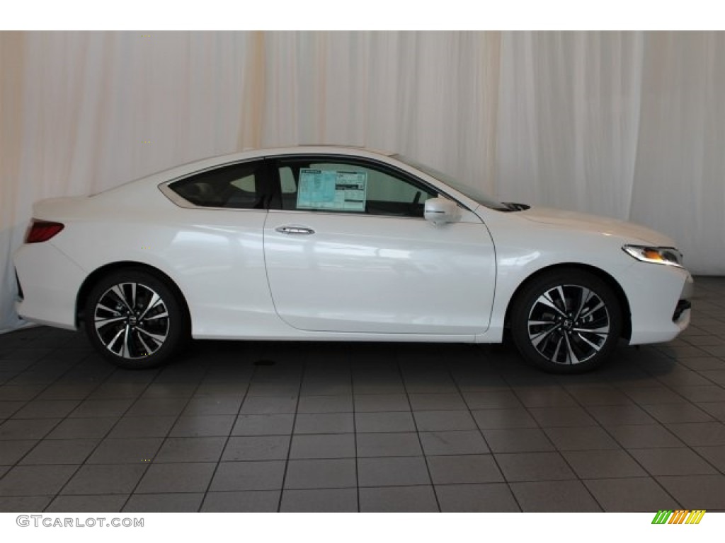 White Orchid Pearl 2017 Honda Accord EX-L V6 Coupe Exterior Photo #115143220