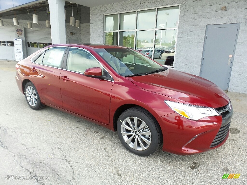 Ruby Flare Pearl 2017 Toyota Camry XLE Exterior Photo #115143659