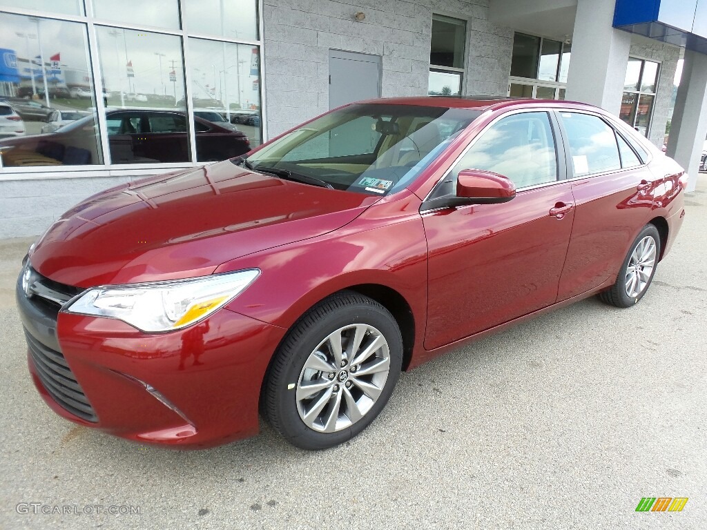 Ruby Flare Pearl 2017 Toyota Camry XLE Exterior Photo #115143833