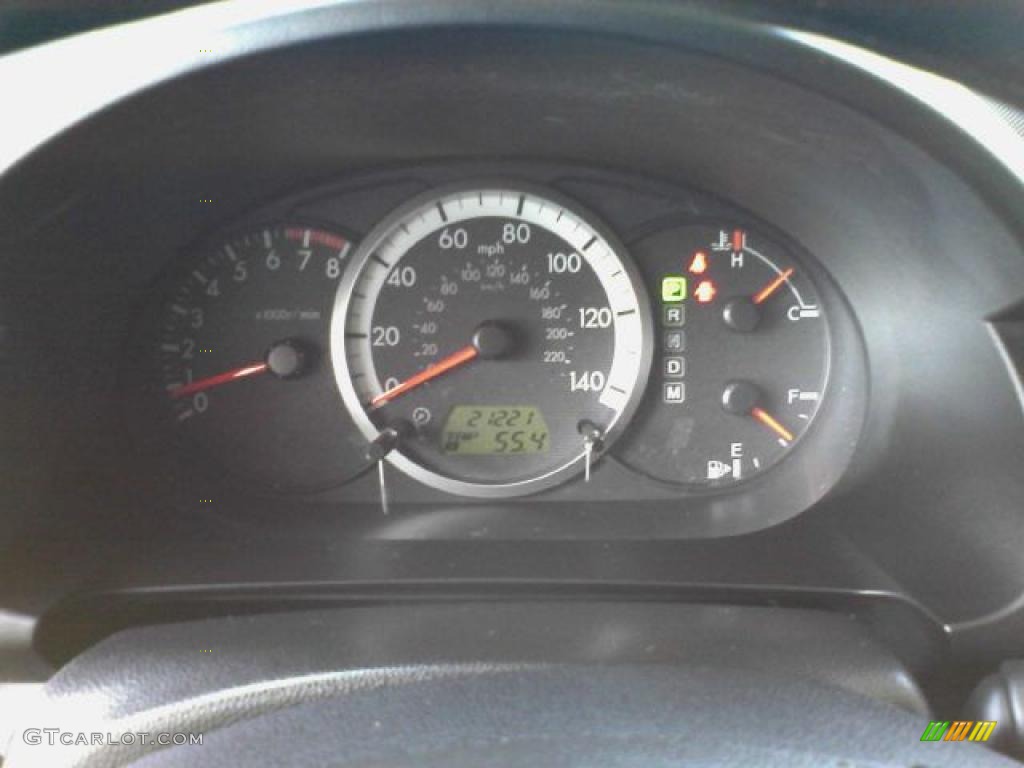 2007 MAZDA5 Sport - True Silver Metallic / Black photo #7