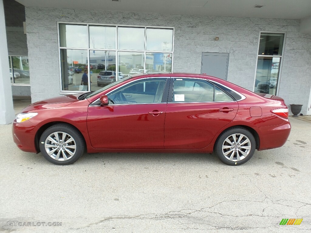 Ruby Flare Pearl 2017 Toyota Camry XLE Exterior Photo #115143866