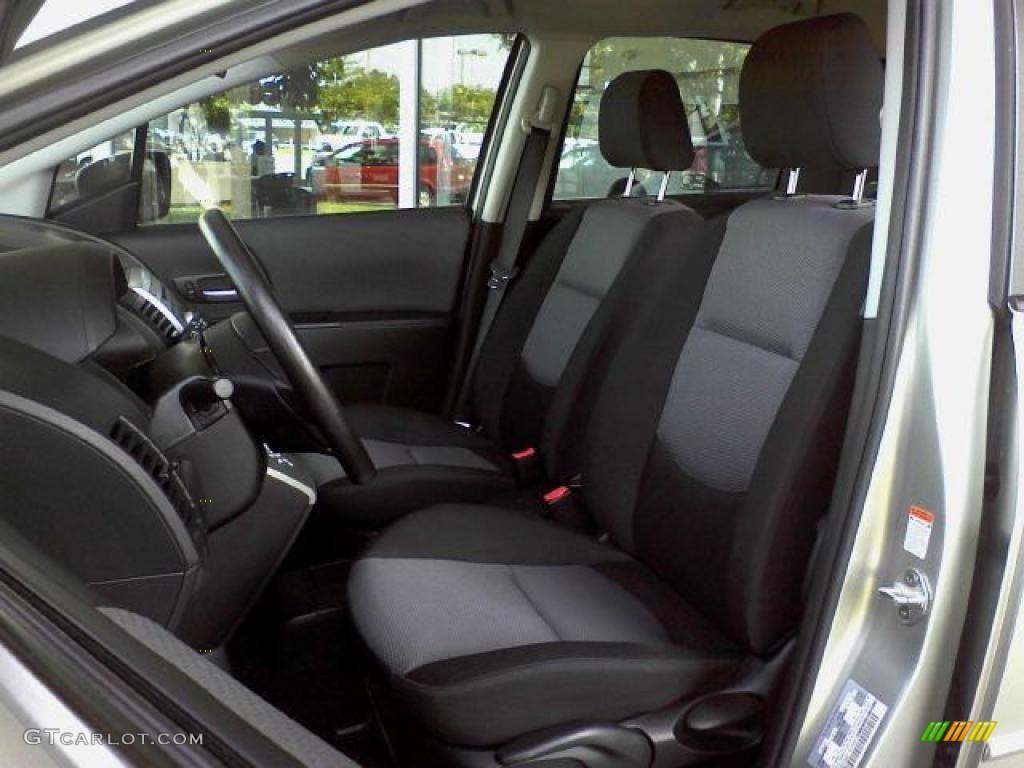 2007 MAZDA5 Sport - True Silver Metallic / Black photo #14
