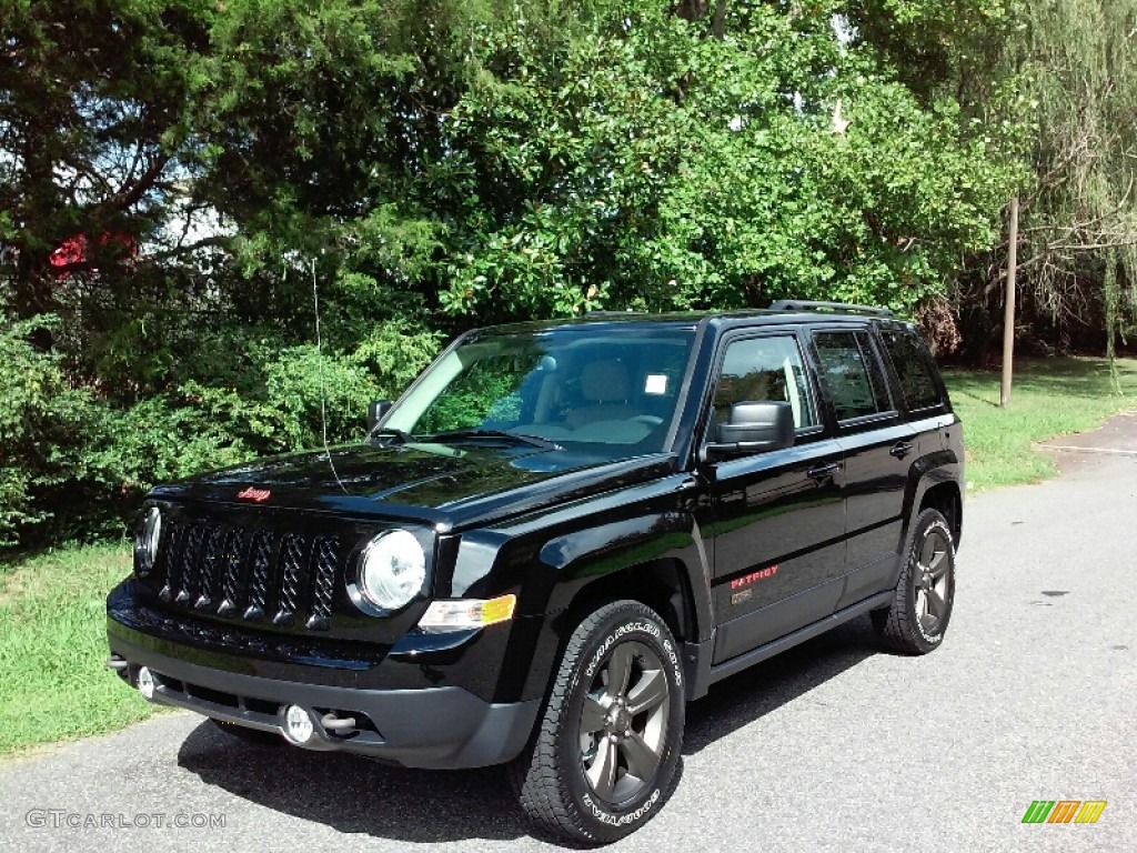 Black 2017 Jeep Patriot 75th Anniversary Edition 4x4 Exterior Photo #115144727