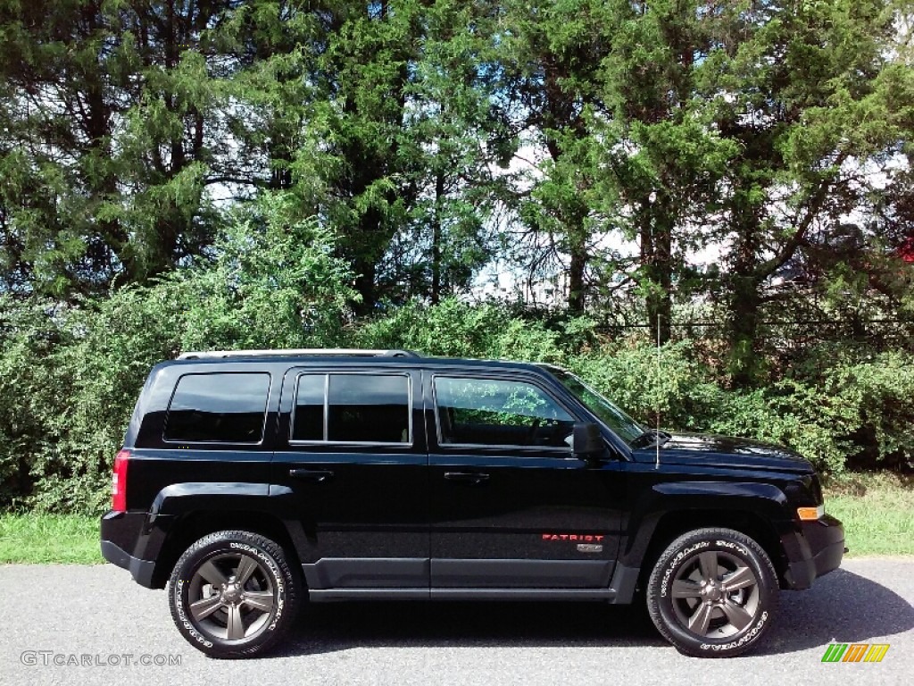 Black 2017 Jeep Patriot 75th Anniversary Edition 4x4 Exterior Photo #115144823