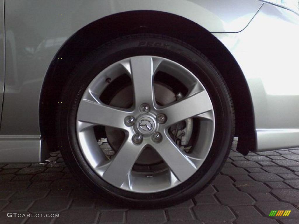 2007 MAZDA5 Sport - True Silver Metallic / Black photo #22