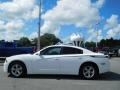 2014 Bright White Dodge Charger SXT  photo #2