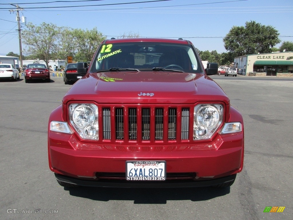 2012 Liberty Sport - Deep Cherry Red Crystal Pearl / Dark Slate Gray photo #2