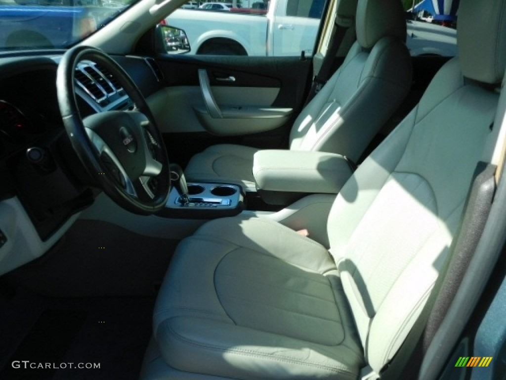 2009 Acadia SLT AWD - Silver Green Metallic / Light Titanium photo #4