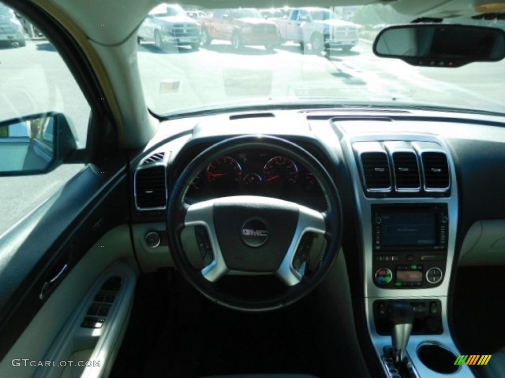 2009 Acadia SLT AWD - Silver Green Metallic / Light Titanium photo #7