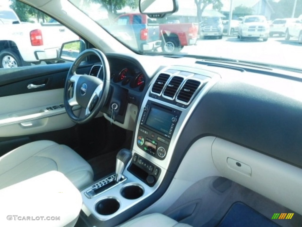 2009 Acadia SLT AWD - Silver Green Metallic / Light Titanium photo #13