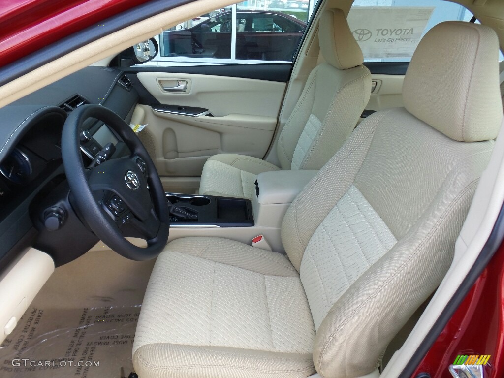 Almond Interior 2017 Toyota Camry LE Photo #115146572