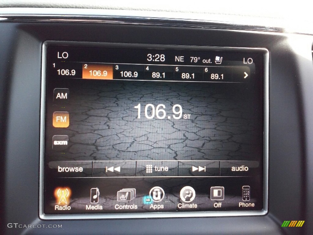 2017 Jeep Grand Cherokee Trailhawk 4x4 Audio System Photos