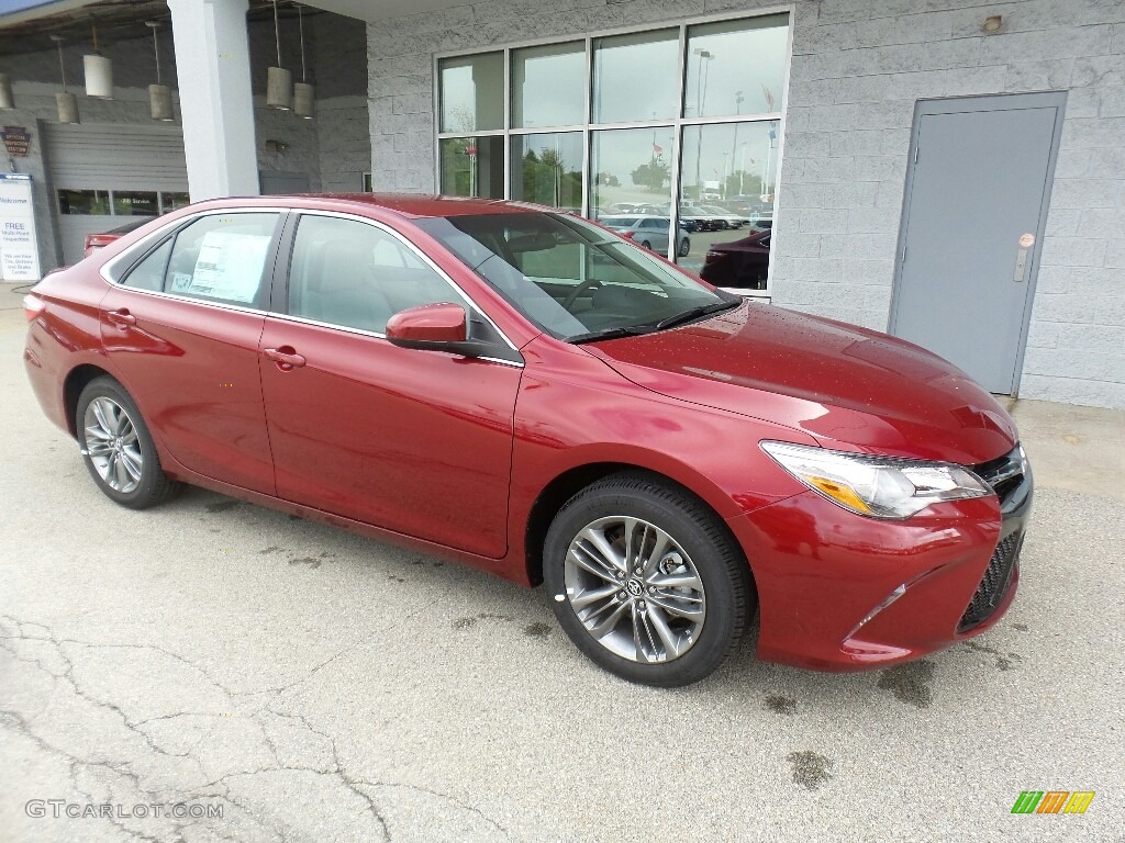 Ruby Flare Pearl 2017 Toyota Camry SE Exterior Photo #115147036